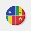 Recherche de créole magnets Drapeau