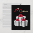 Recherche de noir et gris cartes postales Simple