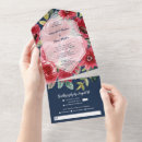 Recherche de bordeaux et bleu marine mariage invitations Fleurs d'aquarelle
