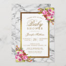 Search for black and gold baby shower invitations Floral
