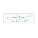 Search for last name return address labels Elegant