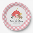 Search for farm animal plates Pig