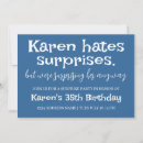 Search for funny surprise party invitations Neutral surprise anniversary