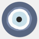 Recherche de symbole grec autocollants Oeil diabolique