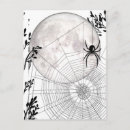 Search for spider web postcards Full moon