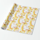 Recherche de giraffe wrapping paper Papier