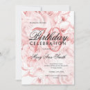 Search for rose gold 70th birthday invitations Floral