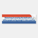 Search for democracy bumper stickers Rights