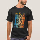 Search for born in 1951 tshirts July