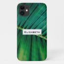 Search for green palm leaves iphone cases Exotic