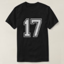 Recherche de numéro 17 tshirts Année