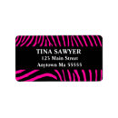 Search for self adhesive return address labels Pink