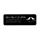 Search for ravens return address labels Silhouette