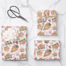 Search for gingerbread house wrapping paper Winter