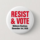 Search for midterm buttons Vote democrat