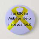Search for suicide awareness buttons Support