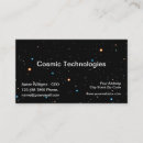 Recherche de spatiale cartes visite Technologie
