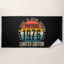 Search for birthday beach towels Aged to perfection