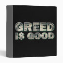 Search for greed binders Money