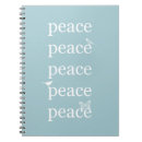 Search for inspirational notebooks Peace