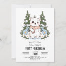 Recherche de bear anniversaire invitations Minimaliste