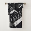 Search for black and white abstract bath towels Shapes