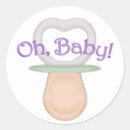 Recherche de pacifier autocollants Petit garçon