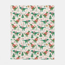 Search for dinosaur christmas blankets Festive dinosaurs