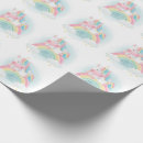 Search for pastel paper wrapping paper Unicorn