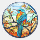 Search for stained glass bird stickers Animals