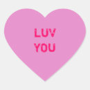 Search for conversation hearts stickers Pink