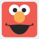 Search for sesame street square stickers Elmo