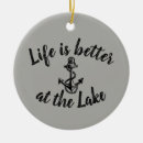 Search for lake life ornaments Boating