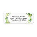 Recherche de wedding tropical return address labels Couple