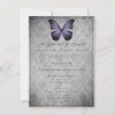 Search for vintage rehearsal dinner invitations Purple