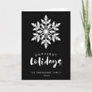 Search for elegant black business holiday cards Simple