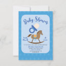Recherche de rocking horse baby shower invitations Mignon