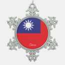 Search for taiwan ornaments Taiwanese flag