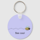 Search for funny bee keychains Cartoon