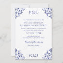 Recherche de royal blue mariage invitations Vintage