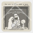 Search for manger scene stickers Merry christmas