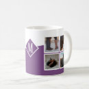Search for purple monogram mugs Monogrammed
