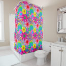 Search for purple and green shower curtains Boho