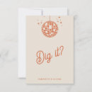 Search for disco rsvp cards Vintage