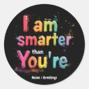 Search for retro funny stickers Sarcasm