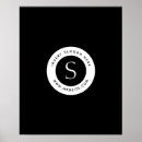 Search for fashion design posters Black and white