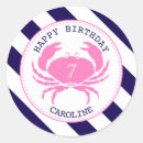 Search for pink nautical stickers Birthday