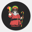 Search for black hat stickers Santa