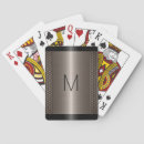 Search for steel playing cards Silver
