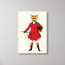 Search for fox canvas prints Hunter